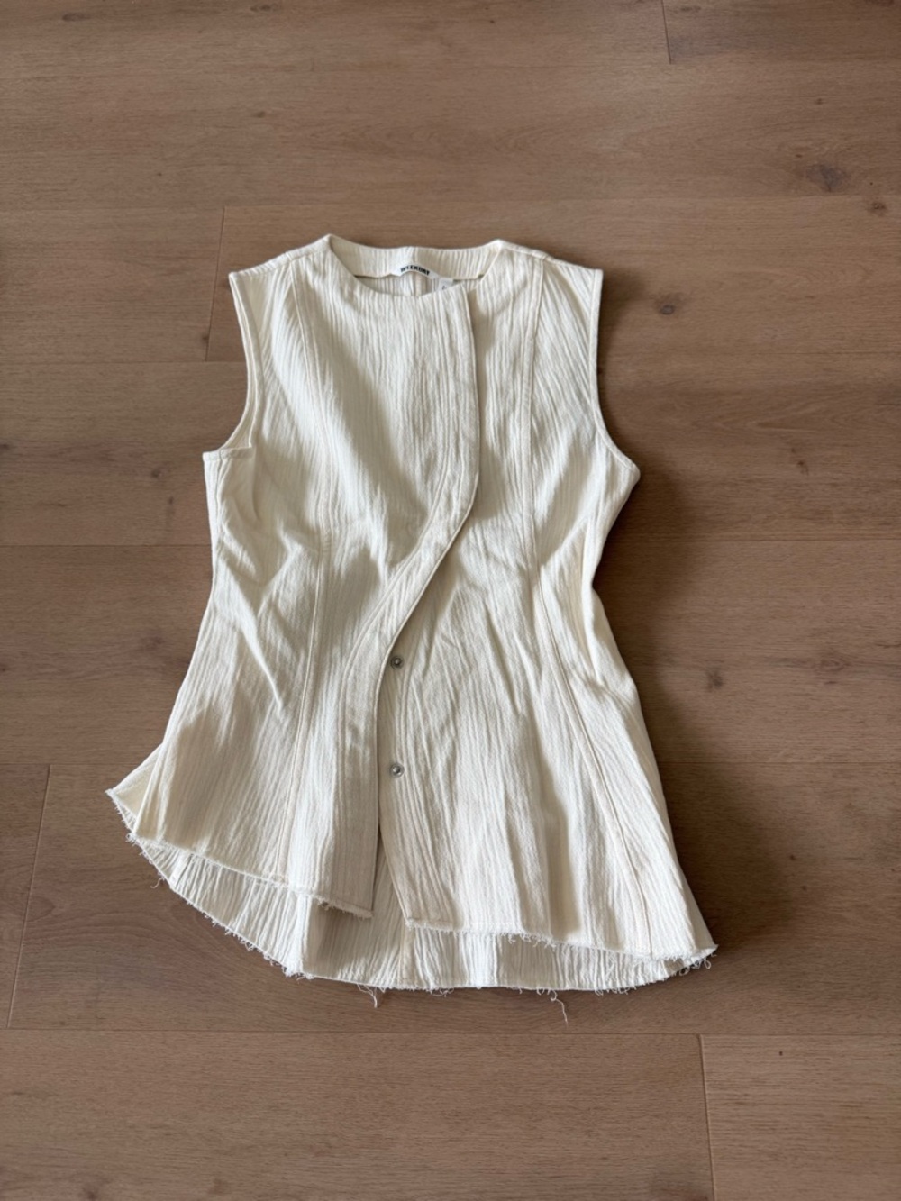 Weekday Asymmetrical Peplum Top